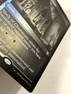 MTG Vault Of Champions FOIL ETCHED Commander Masters 621 NM - Image 3