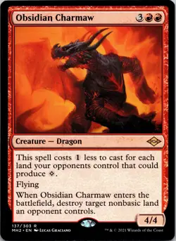 Obsidian Charmaw R Modern Horizons 2 137 NM - Image 1