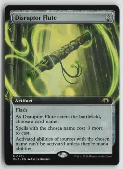 Disruptor Flute (Extended Art) LP 461 Modern Horizons 3 Magic: The Gathering - Image 1
