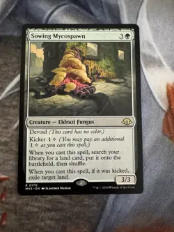 MTG - Sewing Mycospawn Modern Horizons 3 NM Magic - Image 1
