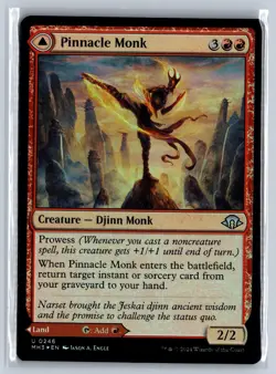 Pinnacle Monk 246 Uncommon Modern Horizons 3 Magic: The Gathering Foil Near Mint - Image 1