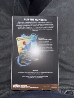 MTG Secrets Of Strixhaven Quandrix Unlimited Commander Deck New/Sealed - Image 2