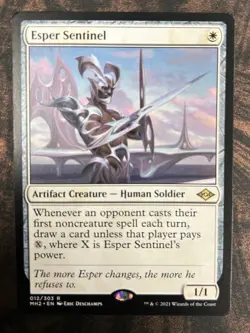 Wizards of the Coast MTG Esper Sentinel MH2 Rare #012/303 ENG - Image 1