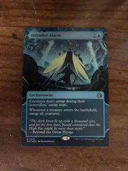Intruder Alarm - Wilds of Eldraine: Enchanting Tales Foil MTG Plus Bonus Rare!!! - Image 1