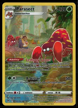 Parasect TG01/TG30 Lost Origin Trainer Gallery Trainer Gallery Rare Holo Pokemon - Image 1