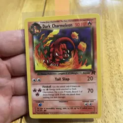 Pokemon TCG Dark Charmeleon 32/82 Team Rocket Uncommon Card - Image 1