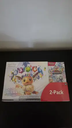 Pokemon TCG Prismatic Evolutions Costco Bundle ETB with Booster, New and Sealed - Image 1