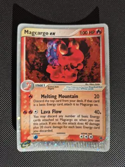 POKEMON MAGCARGO EX DRAGON 95/97 ENG GOOD NO SHINING CRYSTAL GOLD STAR CHARIZARD - Image 1