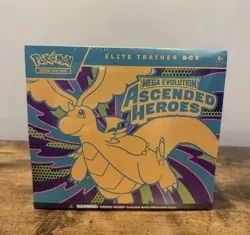 Pokemon TCG Ascended Heroes Elite Trainer Box ETB Brand New & Factory Sealed - Image 1