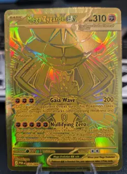 Pokemon TCG Perfect Order Mega Hyper Rare Mega Zygarde Ex 124/088 Near Mint/Mint - Image 3