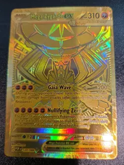 Pokemon TCG Perfect Order Mega Hyper Rare Mega Zygarde Ex 124/088 Near Mint/Mint - Image 5