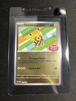 Pikachu Berkemeja Batik Promo 191/SV-P Holo Foil Pokemon Indonesia Journey [B] - Image 1