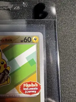 Pikachu Berkemeja Batik Promo 191/SV-P Holo Foil Pokemon Indonesia Journey [B] - Image 3