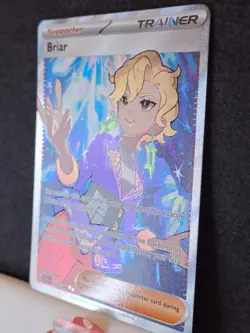 Briar 163/142 Sv07: Stellar Crown Ultra Rare Pokemon TCG NM - Image 2