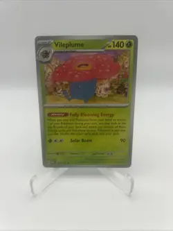 045/165 Vileplume Non-Holo Rare Pokemon TCG 151 Deck Exclusive MEW - Image 1