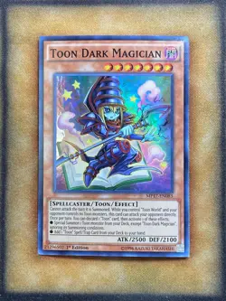 Yugioh Toon Dark Magician MP17-EN083 Super Rare 1st Ed NM - Image 1