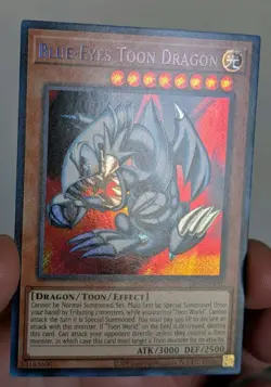 Blue-Eyes Toon Dragon SRL-EN000 Spell Ruler (25th Anniversary Edition) - Image 5