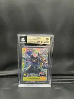 One Piece Roronoa Zoro Illustration Bx. Vol. 3 Promo OP07-113 BGS 10 Pristine - Image 1