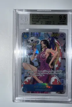 MANGA ALT ART BOA HANCOCK One Piece OP07 500 Years/Future Japanese #051 BGS 9.5 - Image 1