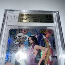 MANGA ALT ART BOA HANCOCK One Piece OP07 500 Years/Future Japanese #051 BGS 9.5 - Image 2