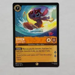 Stitch 24/204 Disney Lorcana Fabled Regular Legendary Card NM - Image 1