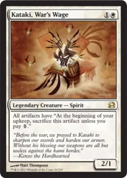 1x Kataki, War's Wage Light Play MTG Magic - Kid Icarus - - Image 1