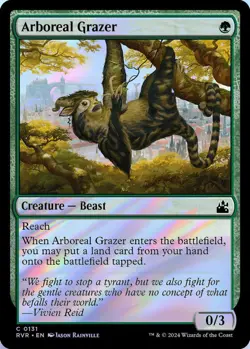 Arboreal Grazer 0131 MTG RVR NM Foil - Image 1