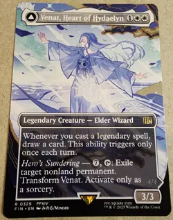 Venat, Heart of Hydaelyn - #329 Regular (Borderless) - Final Fantasy - Mtg - Image 1