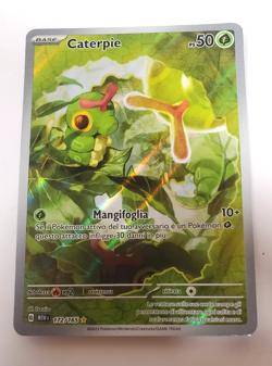 🟢 POKEMON CARTA CATERPIE 151 ..MEW it 172/165 Near Mint - Image 1