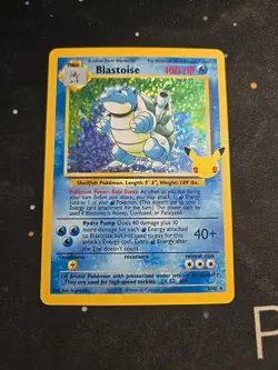 Pokemon TCG Blastoise 2/102 Celebrations 25th Anniversary Classic Collection - Image 1