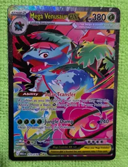 Pokemon Mega Venusaur EX 177/132 – SIR – Mega Evolution Base Set – NM/M - Image 1