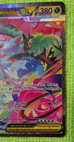 Pokemon Mega Venusaur EX 177/132 – SIR – Mega Evolution Base Set – NM/M - Image 5