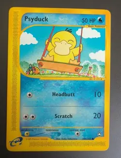 🐥 PSYDUCK 104 Pokemon 2002 Aquapolis Raw Mint PSA 10 candidate - Image 1