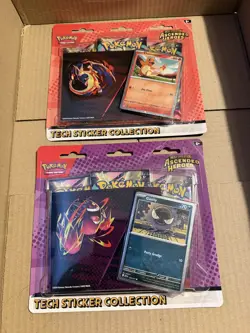 Pokemon Mega Evolution: Ascended Heroes Tech Sticker Pack x2 | BRAND NEW 🌟 - Image 1