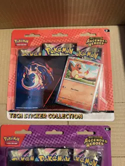 Pokemon Mega Evolution: Ascended Heroes Tech Sticker Pack x2 | BRAND NEW 🌟 - Image 3