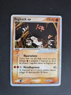 POKEMON REGIROCK EX EMERALD 99/106 ITA GOOD NO SHINING CRYSTAL CHARIZARD - Image 1