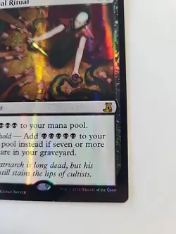 MTG Cabal Ritual From the Vault: Lore Foil 002/016 Magic The Gathering NM - Image 5