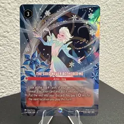 Disney Lorcana - The Cold Never Bothered Me 234/204 Winterspell - Enchanted - Image 1