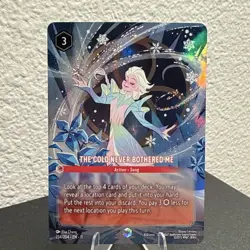 Disney Lorcana - The Cold Never Bothered Me 234/204 Winterspell - Enchanted - Image 2