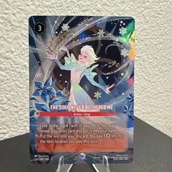 Disney Lorcana - The Cold Never Bothered Me 234/204 Winterspell - Enchanted - Image 3