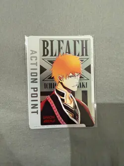 Union Arena Action Point Bleach Ichigo Kurosaki Foil AP Pack Sealed NYCC Promo - Image 1