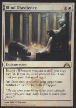 Blind Obedience - Gatecrash: #6, Magic: The Gathering Lp C283 - Image 1