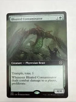 Bloated Contaminator (Extended Art) Phyrexia: All Will Be One Regular - Image 1
