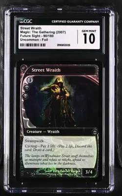 STREET WRAITH Future Sight Foil CGC 10 MTG [Nostalgium] - Image 1