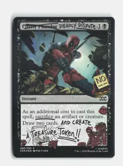 Deadly Dispute () 80 Foil Secret Lair Drop Series MTG NM - Image 1