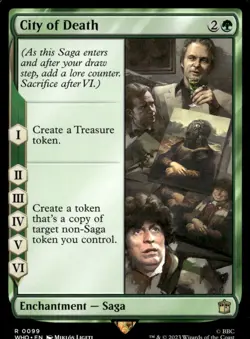 City of Death 99 Rare Universes Beyond: Doctor Who Magic: The Gathering NM - Image 1