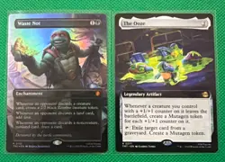 MTG TMNT 110 Card Lot-4 MYTHIC, 1P, 20R, 55U, 30C - The Ooze Waste Not Katana T6 - Image 1
