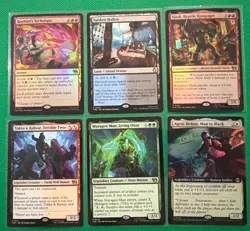 MTG TMNT 110 Card Lot-4 MYTHIC, 1P, 20R, 55U, 30C - The Ooze Waste Not Katana T6 - Image 5