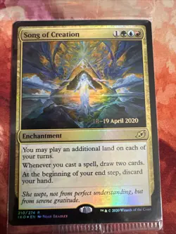 Magic: the Gathering MTG IKORIA BEHEMOTHS SONG OF CREATION PRERELEASE FOIL SEALE - Image 1