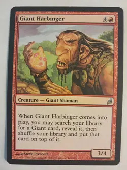 Giant Harbinger Lorwyn (169/301) LP/NM MtG MAGIC BULK DISCOUNT - Image 1